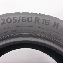 6. Opony 205/60 R16 4x CONTINENTAL 92H WinterContact TS870P Zimowe 2023, 2024 7-7,5mm