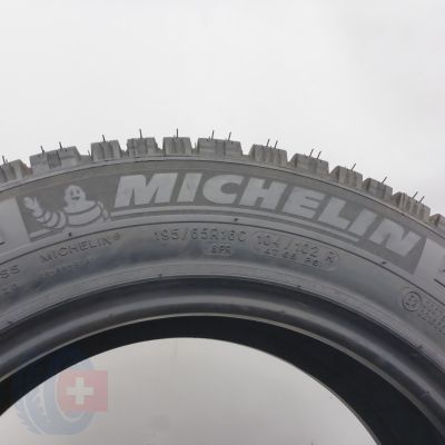 6. Opony 195/65 R16C 4x MICHELIN 104/102R Agilis Alpin Zimowe 2022 