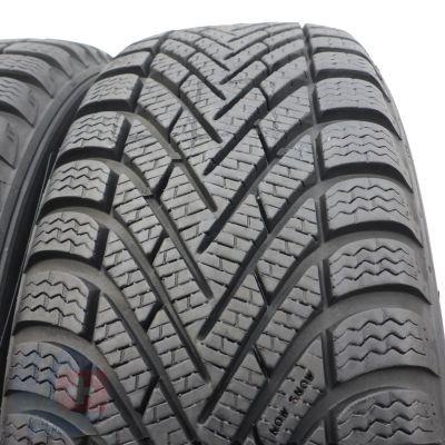 4. Opony 185/60 R15 2x PIRELLI 88T XL Winter Cinturato zimowe 8-8,5mm 2018/19 Jak Nowe