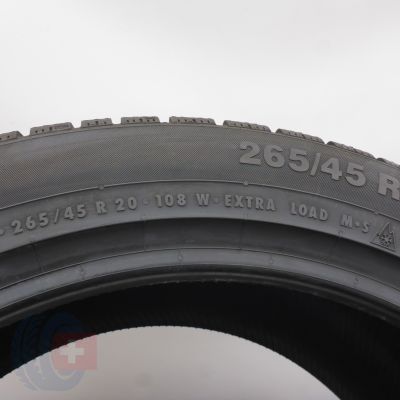 5. Opona 265/45 R20 1x CONTINENTAL 108W XL SUV  ContiWinterContact TS 830 P Zimowa 2021 