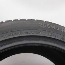5. Opona 265/45 R20 1x CONTINENTAL 108W XL SUV  ContiWinterContact TS 830 P Zimowa 2021 