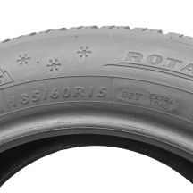 5. Opony 185/60 R15 2x DUNLOP 88T XL Winter Response-2 Zimowe 2019 Jak Nowe 7,7mm