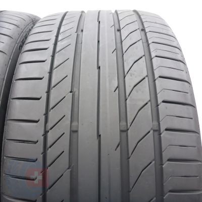 3. Opony 255/35 R19 2x CONTINENTAL 96Y XL ContiSportContact 5 RFT M0E Letnie 2021 6,8mm