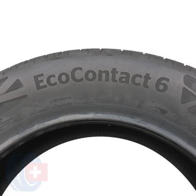 8. 4 x CONTINENTAL 215/60 R17 96H EcoContact 6 Lato 2021 Jak Nowe Nieużywane