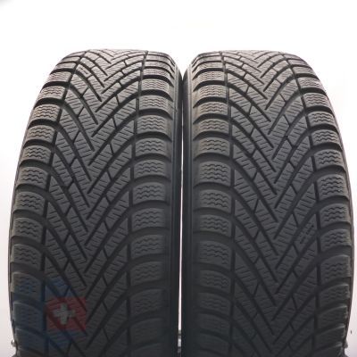 Opony 195/55 R16 2x PIRELLI 91H XL Winter Cinturato Zimowe 2021 7,8mm