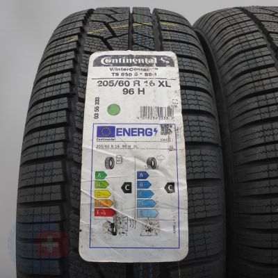 2. Opony 205/60 R16 2x CONTINENTAL 96H XL WinterContact TS860S RunFlat BMW Zimowe 2022 Nieużywane
