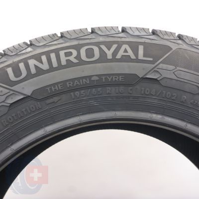 3. Opona 195/65 R16C 1x UNIROYAL 104/102R SnowMax3 Zimowa 2022 Nieużywana 