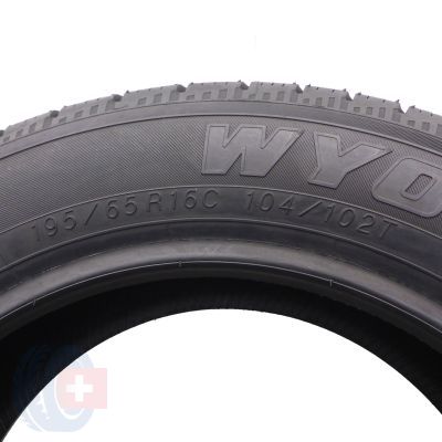 6. Opony 195/65 R16C 2x YOKOHAMA 104/102T WY01 Zimowe 2019 Jak Nowe Nieużywane