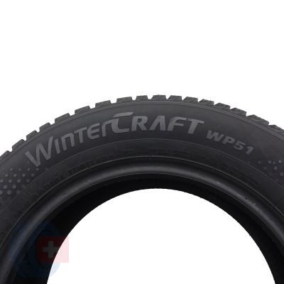 7. 4 x KUMHO 205/60 R15 91H WinterCraft WP51 Zima 7,9-8,5mm 2019 Jak Nowe