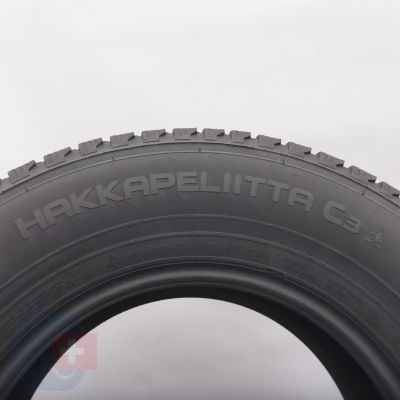 7. Opony 225/75 R16C 2x NOKIAN 121/120R Hakkapeliitta C3 Zimowe 2017 7,5-7,8mm
