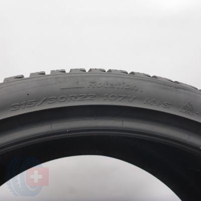 5. Opona 315/30 R22 1x HANKOOK 107V XL Winter I Cept evo 3x Zimowa 2023 7mm