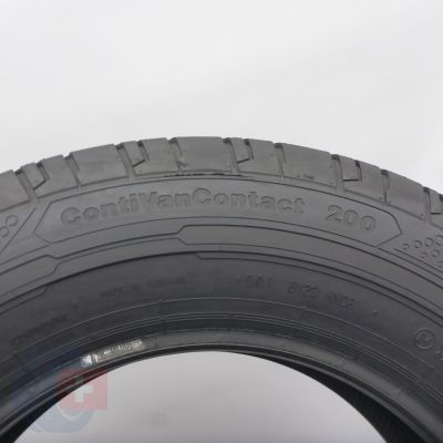 6. Opony 205/75 R16C 2x CONTINENTAL 113/111R ContiVanContact 200 Letnie 2022 9mm