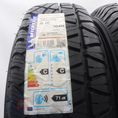 2. Opony 215/70 R16 2x MICHELIN 104H XL Latitude Cross M+S Letnie 2019 Nieużywane 