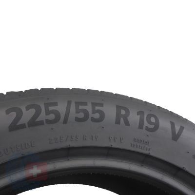 7. 4 x CONTINENTAL  225/55 R19 99V PremiumContact 6 Lato 2020 6,2-6,5mm