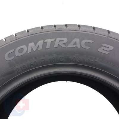 6. Opony 215/60 R16C 4x VREDESTEIN 103/101T Comtrac 2 Letnie 2019 Jak Nowe
