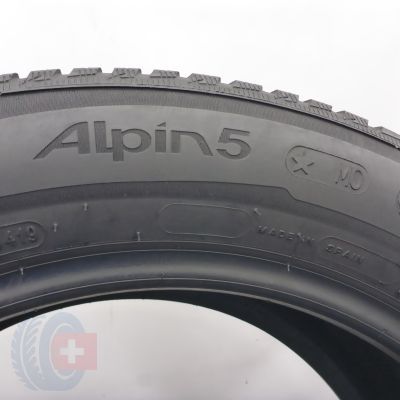 6. Opony 225/55 R17 4x MICHELIN 97H Alpin 5 BMW M0 Zimowe 2019 7-6,5mm