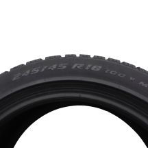 5. Opony 245/45 R18 2x PIRELLI 100V XL P Zero Winter zimowe 6-6,7mm 2019/21