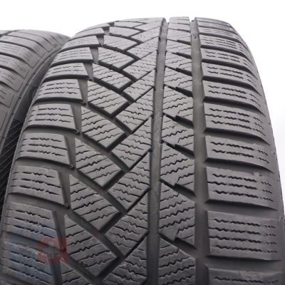 4. Opony 225/55 R17 2x CONTINENTAL 97H WinterContact TS850P BMW MO Zimowe 2021 6,5-6,8mm