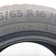 7. Opony 215/65 R16 4x CONTINENTAL 98H WinterContact TS 870 P Zimowe 2022 6,2-7mm