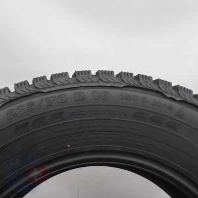 5. Opona 215/70 R16 1x Nokian 100T Nordman SUV Zimowa 2013 9mm