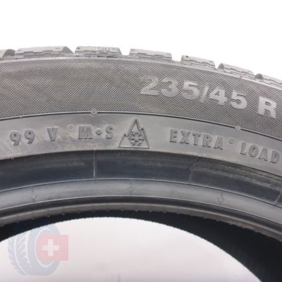 6. Opony 235/45 R19 2x CONTINENTAL 99V XL ContiWinterContact TS 830 P A0 Zimowe 2023