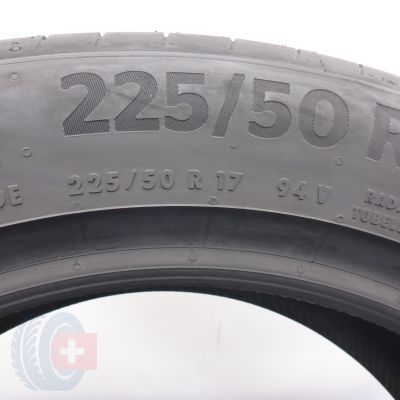 3. Opona 225/50 R17 1x CONTINENTAL 94V PremiumContact 6 Letnia 2021 Nieużywana 