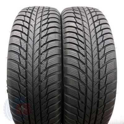 4. Opony 185/60R16 4 x BRIDGESTONE 86H Blizzak LM001 Zimowe 2018 Nieużywane 