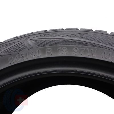 5. Opony 245/40 R18 4x VREDESTEIN 97W XL Wintrac PRO Zimowe 2018, 2022 6,8-7,2mm