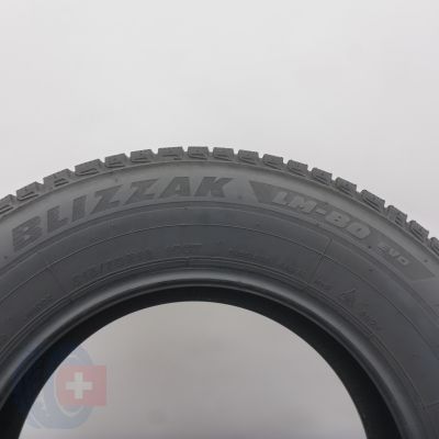 6. Opony 215/70 R16 2x BRIDGESTONE 100T Blizzak LM-80 Evo Zimowe 2016 6,4-6,7mm