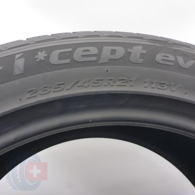 5. Opony 285/45 R21 2x HANKOOK 113V XL AO Winter ICept evo2 SUV W320A Zimowe 2022 6,5-6,8mm