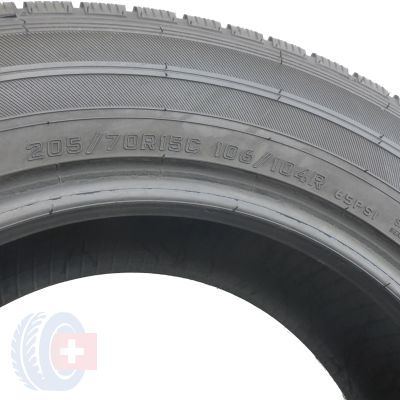3. 1 x FALKEN 205/70 R15C 106/104R EuroWinter Van01 Zima 2018 8,2mm Jak Nowa