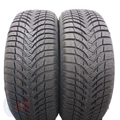 Opony 195/55 R15 2x MICHELIN 85H Alpin A4 Zimowe 2018 Jak Nowe Nieużywane