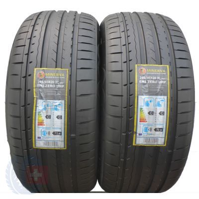 2 x MINERVA 245/45 R20 103Y XL Emi Zero UHP M+S Lato 