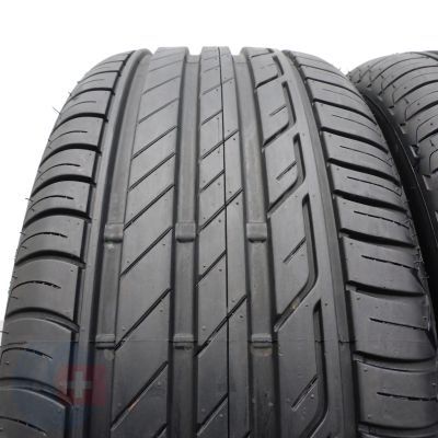 2. Opony 215/55 R17 2x BRIDGESTONE 94V Turanza T001 AO letnie 7,2mm 2017 Jak Nowe