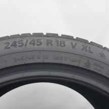 4. Opona 245/45 R18 1x CONTINENTAL 100V XL WinterContact TS 870 P Zimowa 2023 8mm
