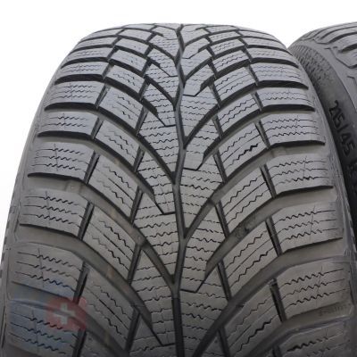 2. Opony 215/45 R17 4x CONTINENTAL 91V XL  WinterContact TS 870 Zimowe 2023 7,8-8,8mm