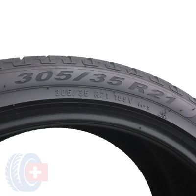 5. 2 x PIRELLI 305/35 R21 109V XL Scorpion Winter NO 2017 Zima 5,5-6mm