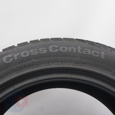 6. Opony 235/55 R19 4x CONTINENTAL101H CrossContact Winter A0 Zimowe 2022 8,2mm