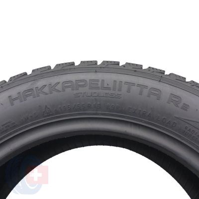6. 2 x NOKIAN 195/55 R15 89R XL Hakkapeliitta R2 Zima 2017 Jak Nowe Nieużywane 