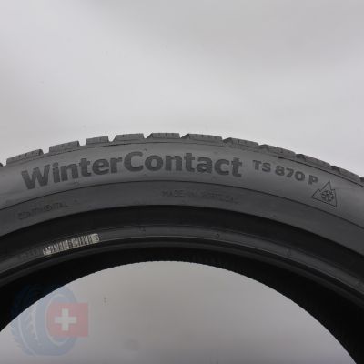 5. 255/40 R21 2x CONTINENTAL 102T XL WinterContact TS 870 P Zimowa 2022/24 8,2-7,8mm 