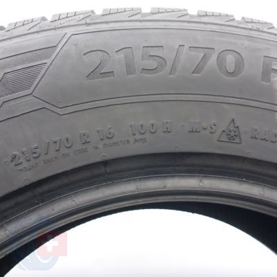 5. Opony 215/70 R16 2x BARUM 100H Polaris 5 Zimowe 2022 8-7,8mm