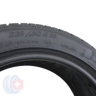 5. 2 x MICHELIN 225/50 R18 99V XL Pilot Alpin PA4 Zima 2016 5-6mm