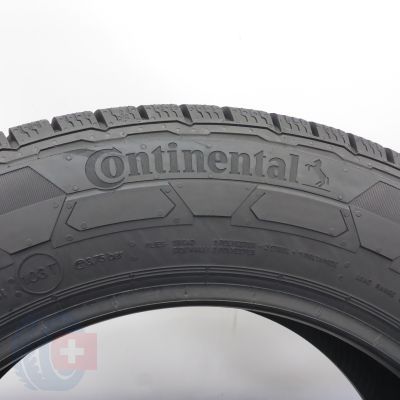 4. Opony 205/65 R16C 2x CONTINENTAL 107/105T VanContact Winter Zimowe 2022 9,8-9,6mm