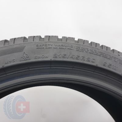 6. Opony 215/45 R20 2x BRIDGESTONE 95W XL Blizzak 6 Zimowa 2025 7,2-7mm