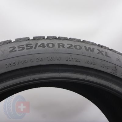 7. Opony 255/40 R20 4x CONTINENTAL 101W XL WinterContact TS860 S A0 Zimowe 2022/23 8-7mm