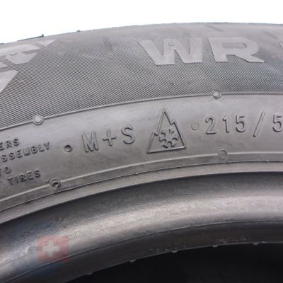 8. Opony 215/55 R17 4x NOKIAN 98V XL WR Snofproof P Zimowe 2021 8,5-8mm