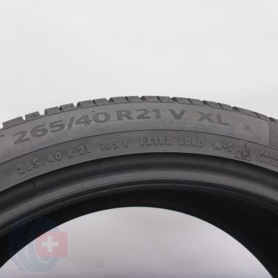 7. Opony 265/40 R21 2x CONTINENTAL 105V XL WinterContact TS 860 S Zimowe 2021/22 6,2-6mm 
