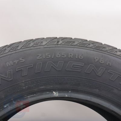 5. Opony 215/65 R16 4x CONTINENTAL 98H CrossContact LX Sport Letnie M+S 2022 Nieużywane 