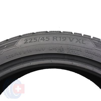 5. Opony 225/45 R19 2x BARUM  96V XL Polaris 5 Zimowe 2021 7 i 6.2mm 