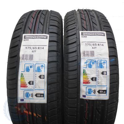 5. 4 x BRIDGESTONE 175/65 R14 82T B280 Lato 2017 Jak Nowe Nieużywane 